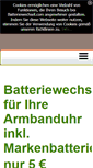 Mobile Screenshot of batteriewechsel.com